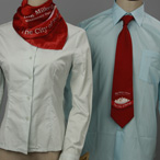 Polyester printed ties