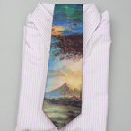 Bambooprinted ties&scarves