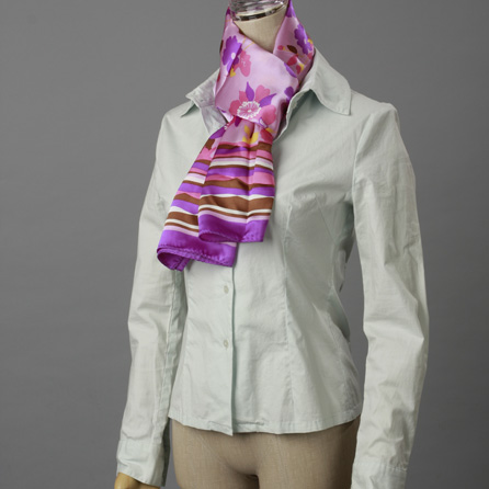 Polyester printed scarves