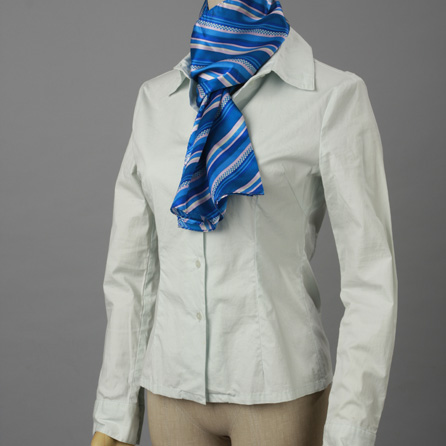 Silk printed scarves