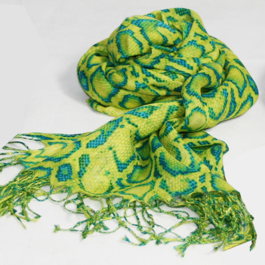 Bamboo woven scarves